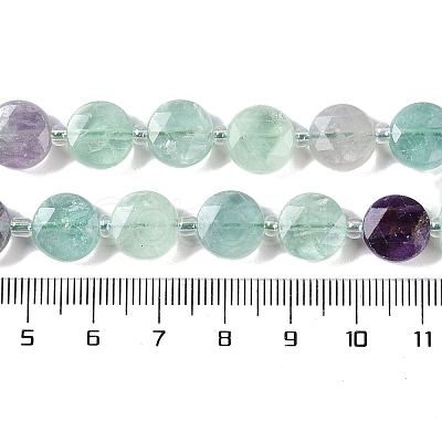 Natural Fluorite Beads Strands G-N342-04-1