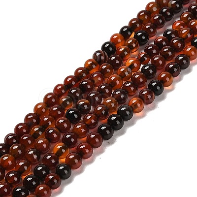 Natural Carnelian Beads Strands X-G-B079-A03-01-1