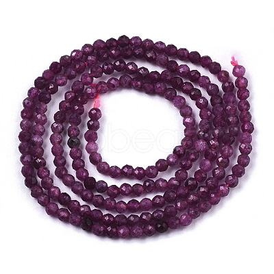 Natural Ruby Beads Strands G-N328-034-1