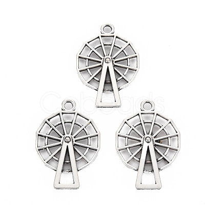 Tibetan Style Alloy Pendants TIBEP-N008-094-1