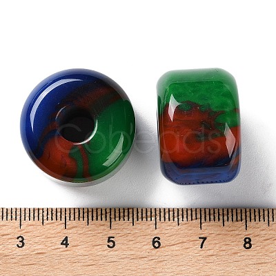 Resin European Beads RESI-U009-01B-02-1