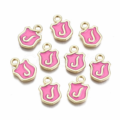 Alloy Enamel Charms ENAM-T012-03J-RS-1