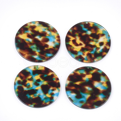 Cellulose Acetate(Resin) Pendants KY-T011-01D-02-1