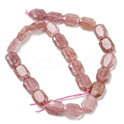 Natural Strawberry Quartz Beads Strands G-P544-B01-01-1