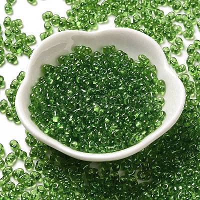 Baking Glass Seed Beads SEED-K009-07A-11-1