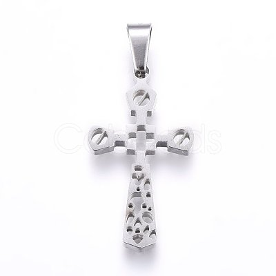 304 Stainless Steel Pendants STAS-H469-07-1