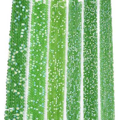 Transparent Glass Beads Strands EGLA-A044-T3mm-MB11-1