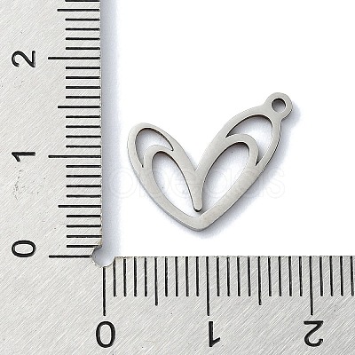 Non-Tarnish 304 Stainless Steel Pendants STAS-C097-18P-1