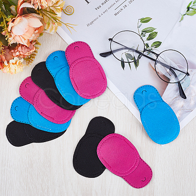 CREATCABIN 18Pcs 3 Colors Glasses Eye Patch AJEW-CN0001-80A-1