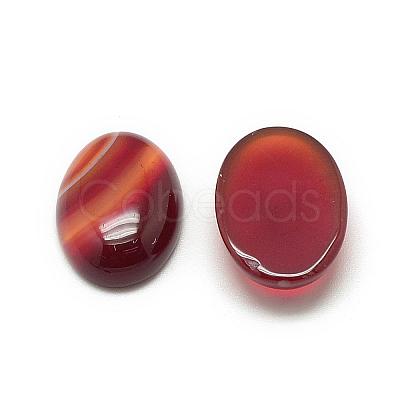 Natural Agate Cabochons G-R415-13x18-01-1