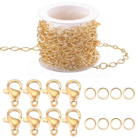 Beebeecraft DIY Chain Bracelet Necklace Making Kit DIY-BBC0001-30-1