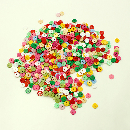 Candy Colorful Two-hole Buttons X-NNA0VCT-1