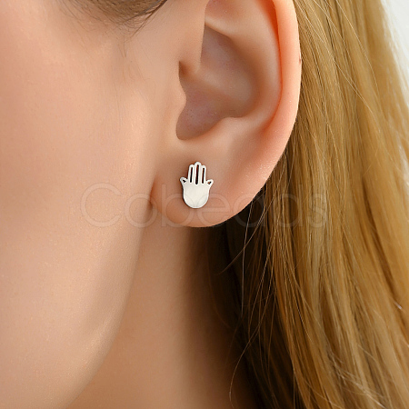 Fashionable Casual Versatile Cute Palm Earrings for Women ZK9979-1