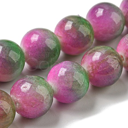 Dyed Natural Jade Beads Strands G-F764-03C-1