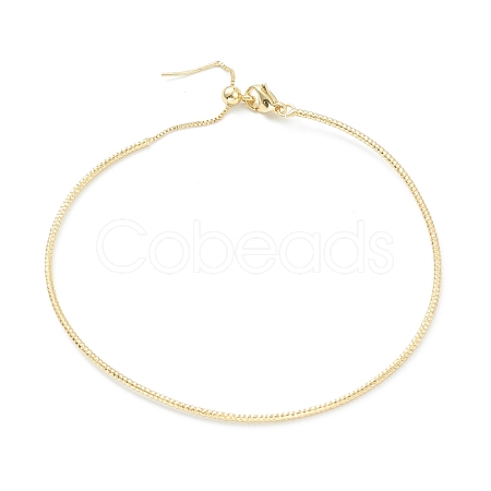 Brass Chain Bracelet BJEW-M201-01G-1