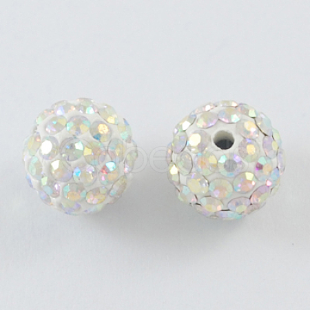 Pave Disco Ball Beads X-RB-S605-14-1