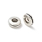 Alloy Beads, Cadmium Free & Lead Free, Flat Round, Antique Silver, 6x2mm, Hole: 2mm, about 4347pcs/1000g.