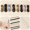 Flat PU Leather Braided Cord OCOR-WH0086-87A-03-5