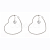 Stainless Steel Hoop Earrings Sets EJEW-JE04453-2