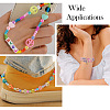  Jewelry 800Pcs 8 Colors Opaque Acrylic Beads MACR-PJ0001-05-9
