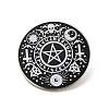 Planet with Sailor's Kont Alloy Brooch for Backpack Clothes JEWB-G020-03P-1