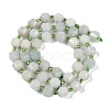 Natural Myanmar Jade Beads Strands G-O201B-120F-4