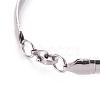 Tarnish Resistant 304 Stainless Steel Choker Necklaces and Bangles Jewelry Sets SJEW-L144-A01-P-6