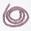 Glass Beads Strands EGLA-A034-T1mm-D13-2