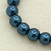 Glass Pearl Round Loose Beads For Jewelry Necklace Craft Making X-HY-8D-B72-1