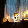 PVC Lamp Film for DIY Colorful Light Hanging Lamp Frosted Glass Jar DIY-WH0505-002-5