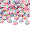 Handmade Polymer Clay Beads CLAY-CJC0013-02-7