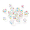 20Pcs 2 Styles Silicone Beads SIL-TA0001-23-12