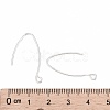 925 Sterling Silver V Shaped Earring Hooks STER-M102-04S-3