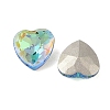 Glass Rhinestone Cabochons RGLA-L029-08B-SPLA-2