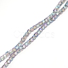 Electroplate Glass Beads EGLA-TAC0002-01B-02-1