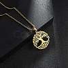 201 Stainless Steel Pendant Necklaces for Man NJEW-Q336-04C-G-2