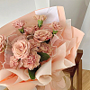 Polyester Flower Bouquet Wrapping Mesh Paper ORIB-WH0007-02A-02-5