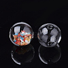 Handmade Blown Glass Globe Beads DH017J-1-16mm-1-1