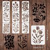 Plastic Reusable Drawing Painting Stencils Templates Sets DIY-WH0172-466-2