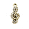 Alloy Rhinestone Pendants PALLOY-P308-02KCG-1