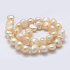 Natural Cultured Freshwater Pearl Beads Strands PEAR-K004-04B-2