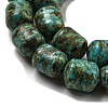 Dyed Synthetic Turquoise Beads Strands G-B070-D01-01-4