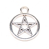 Tibetan Style Alloy Pendants PALLOY-WH0088-60B-AS-1