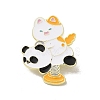 Panda Golden Alloy Brooches JEWB-S014-01A-1