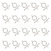 304 Stainless Steel Toggle Clasps X-STAS-K148-01P-1