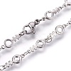 Tarnish Resistant 304 Stainless Steel Link Chain Bracelets BJEW-P239-20-3