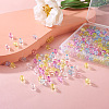 Cheriswelry 560Pcs 7 Colors Transparent Acrylic Beads MACR-CW0001-10-7