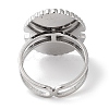 Ion Plating(IP) 304 Stainless Steel Ring RJEW-B059-07P-01-3