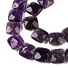 Natural Amethyst Beads Strands G-T138-168-3