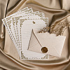 Retro Linen Stationery Paper & Envelope Sets PW-WG36246-01-1